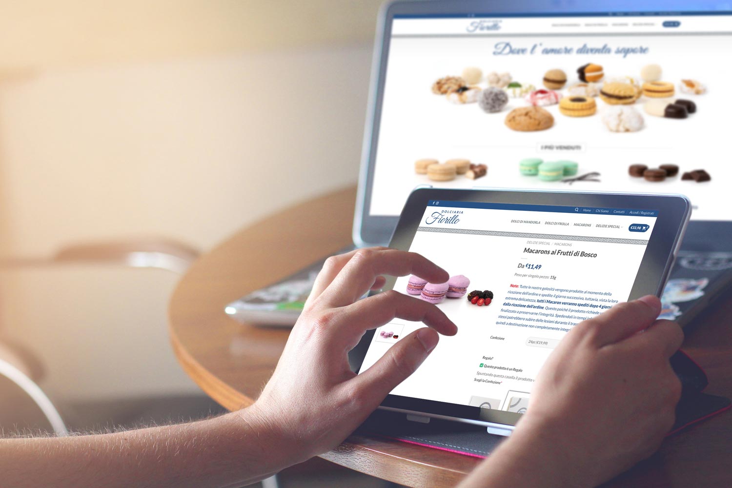 Dolciaria Fiorillo - Sito ecommerce